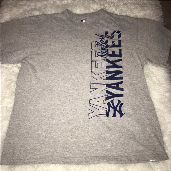 MLB Other - NY Yankees Gray & Navy Graphic Tee